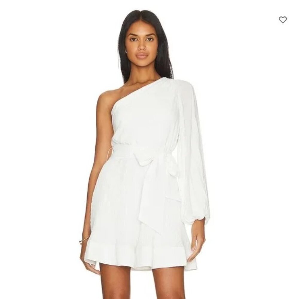 Linden Pleated Mini Dress